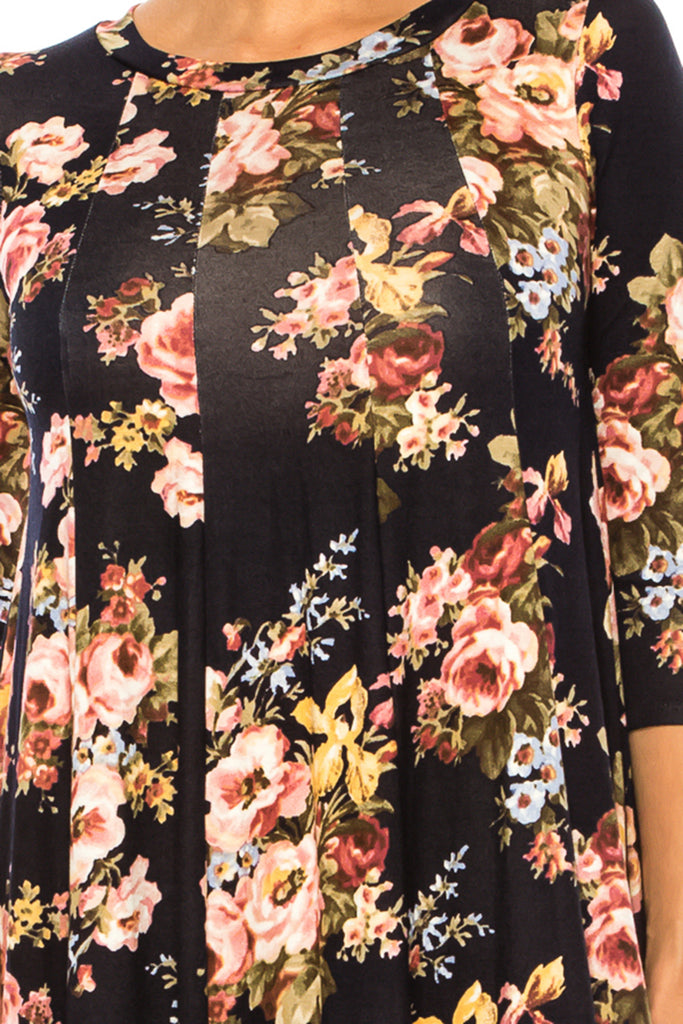 Floral Black
