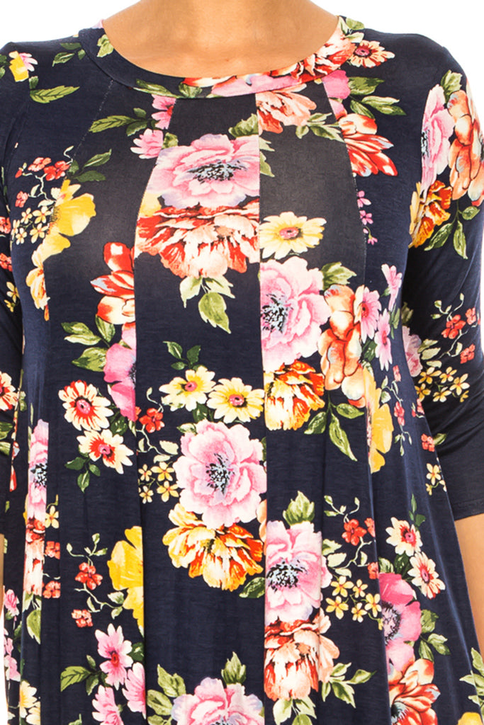 Floral Navy 2