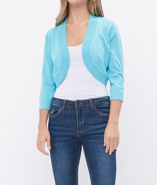 Open front bolero Cardigan - FashionJOA