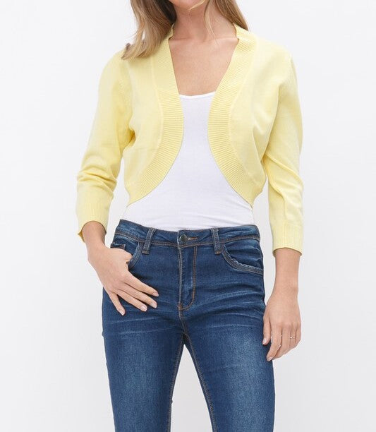 Open front bolero Cardigan - FashionJOA