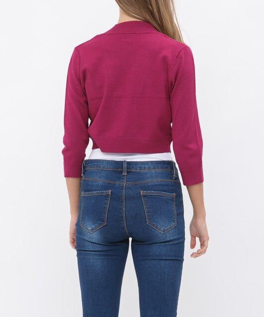 Open front bolero Cardigan - FashionJOA