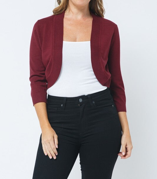 Open front bolero Cardigan - FashionJOA