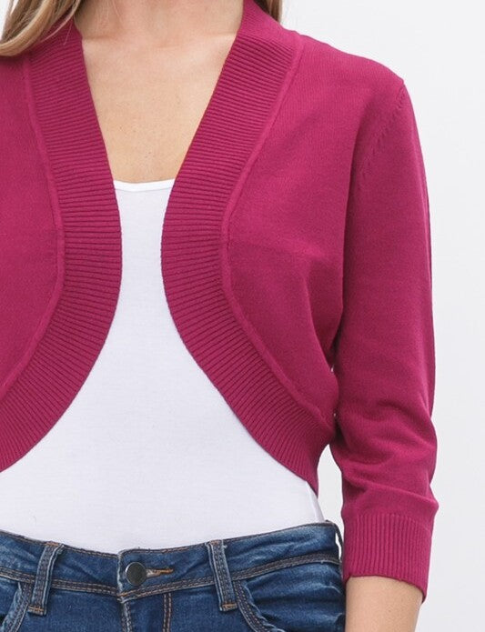 Open front bolero Cardigan - FashionJOA