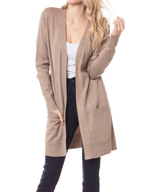 Open front Cardigan - FashionJOA