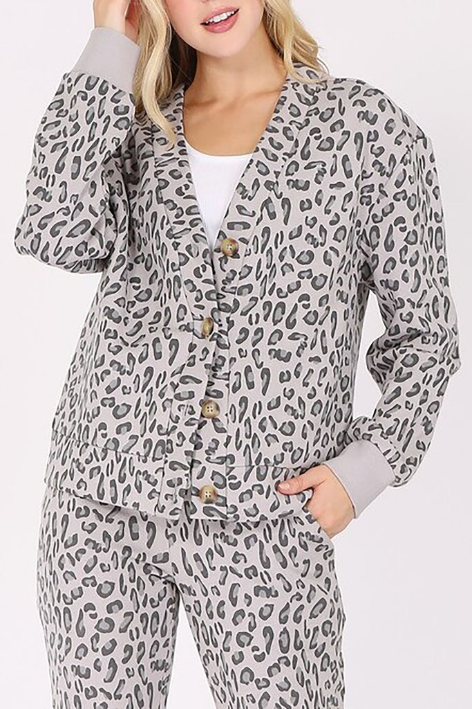 Leopard Grey
