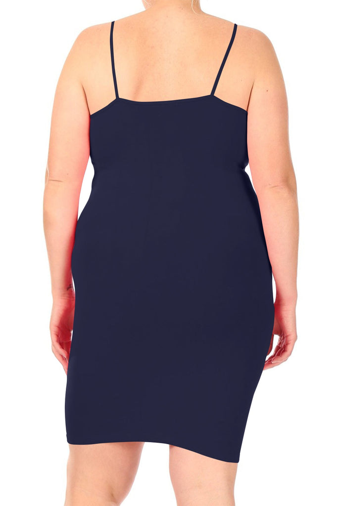 PLUS SIZE SEAMLESS TUNIC CAMISOLE - FashionJOA