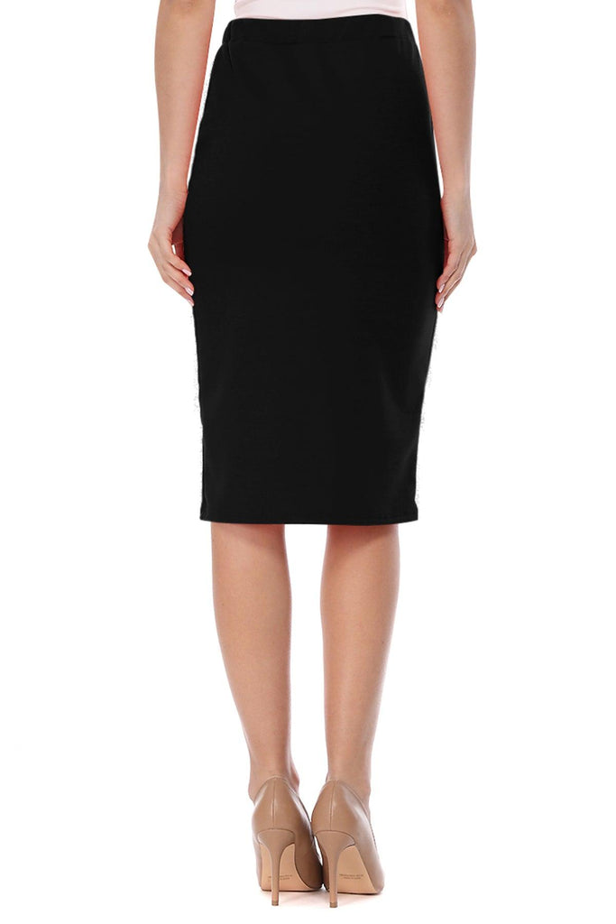 Women's Casual High Waist Stretch Pencil Skirt(Pack of 2) FashionJOA