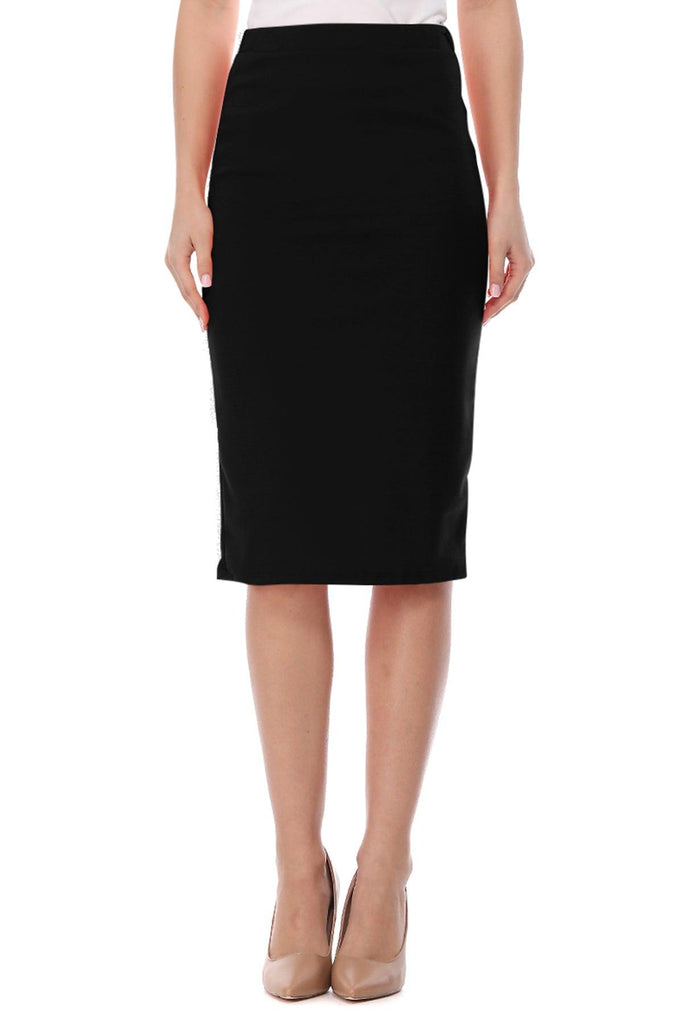 Women's Casual High Waist Stretch Pencil Skirt(Pack of 2) FashionJOA