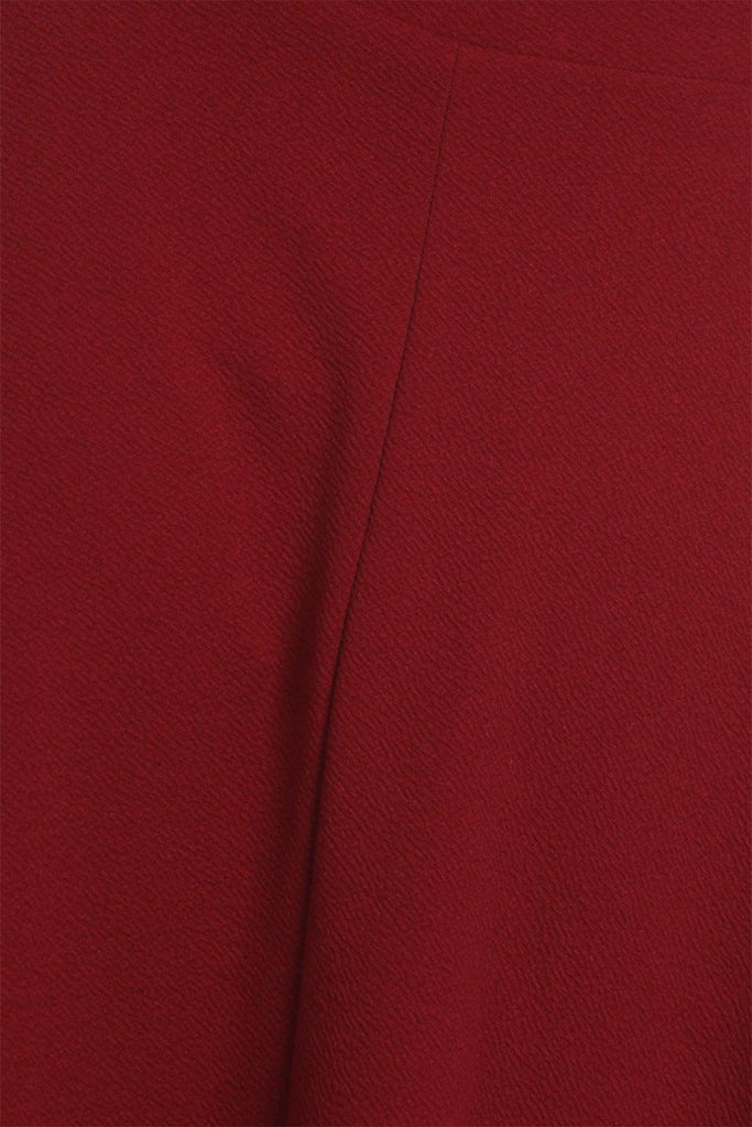 Women's High Waist Basic Stretchy Casual Solid A-Line Midi Skirts FashionJOA