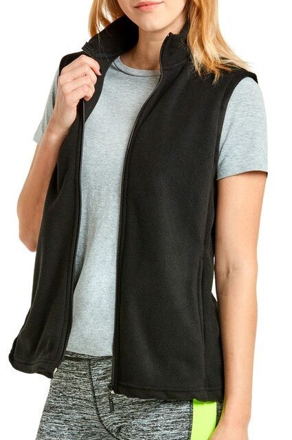 LADIES POLAR FLEECE VEST - MOA Collection