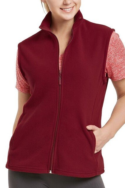 LADIES POLAR FLEECE VEST - MOA Collection